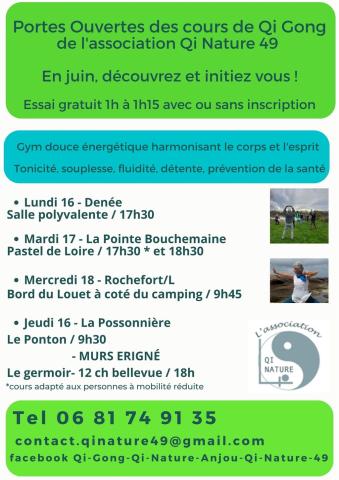 cours d'essai gratuit de Qi Gong