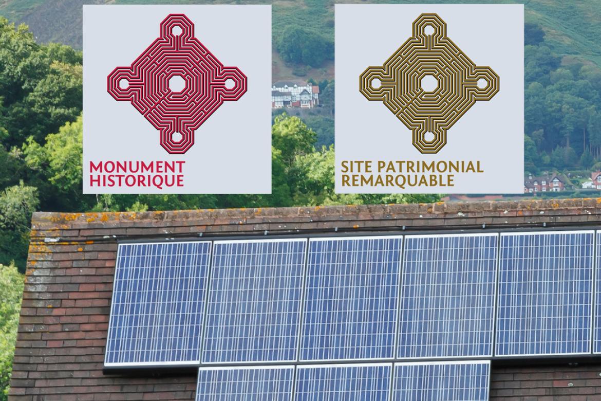 Les capteurs solaires en espaces protégés
