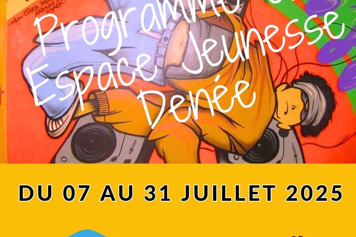 Programme espace jeunesse des vacances de printemps 2025