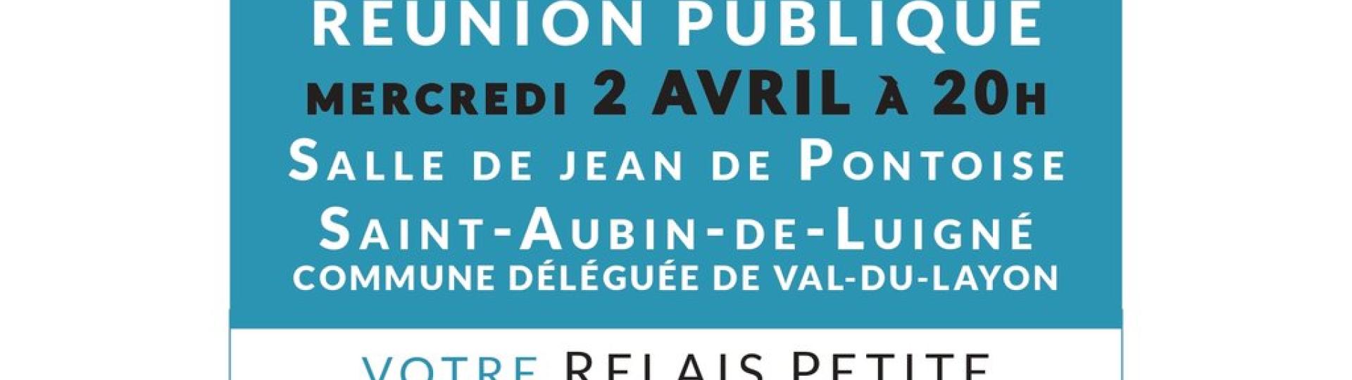 Réunion publique Réunion publique