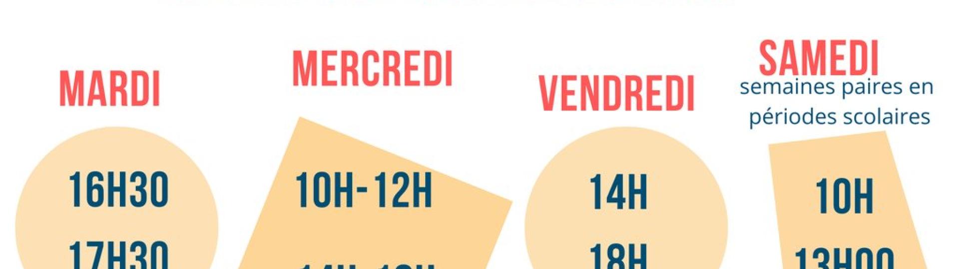 La bibliothèque reste ouverte pendant les vacances de printemps ! La bibliothèque reste ouverte pendant les vacances de printemps !