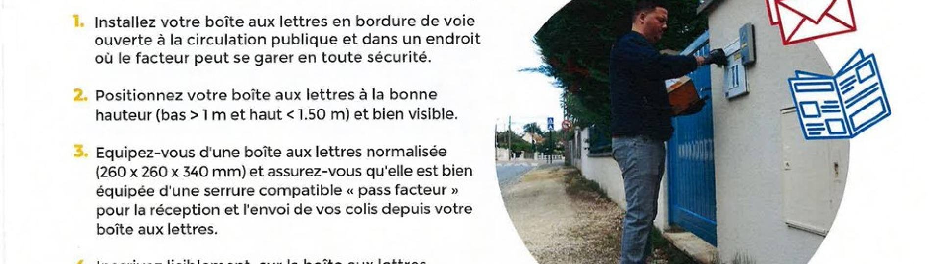Accessibilité des boîtes aux lettres des habitants de Denée Accessibilité des boîtes aux lettres des habitants de Denée
