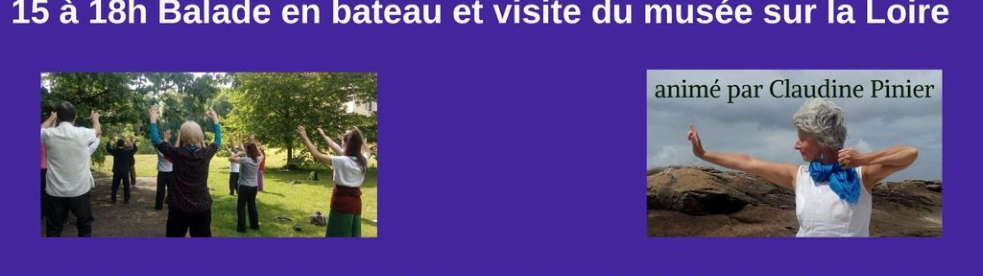 Journée détente Qi Gong et bateau sur la Loire à St Rémy la Varenne Journée détente Qi Gong et bateau sur la Loire à St Rémy la Varenne