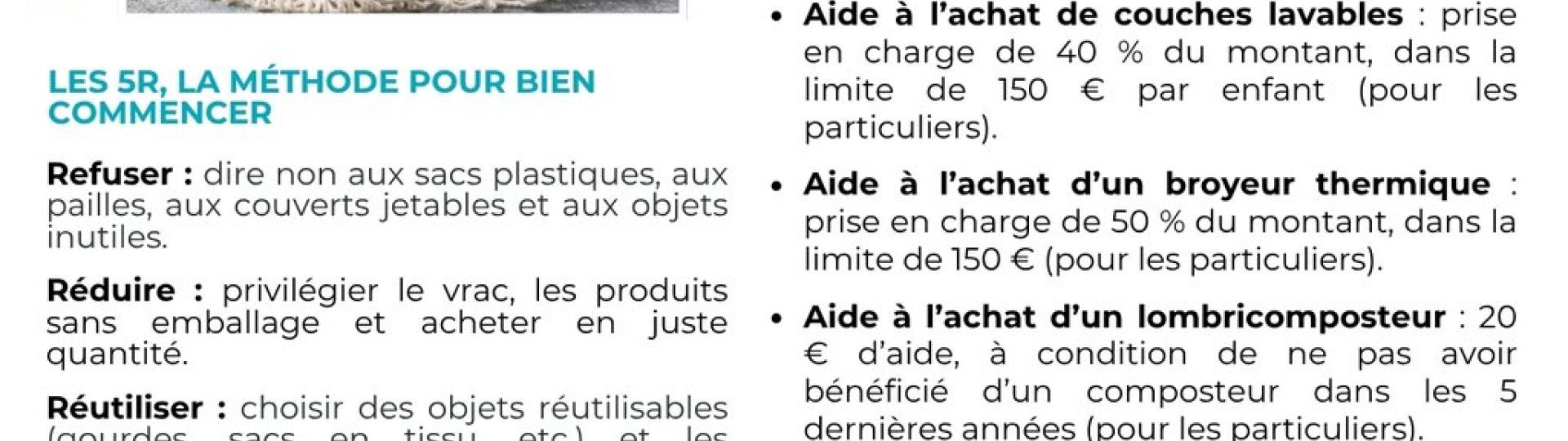 Se mettre au zéro déchet avec les 3RD'Anjou Se mettre au zéro déchet avec les 3RD'Anjou