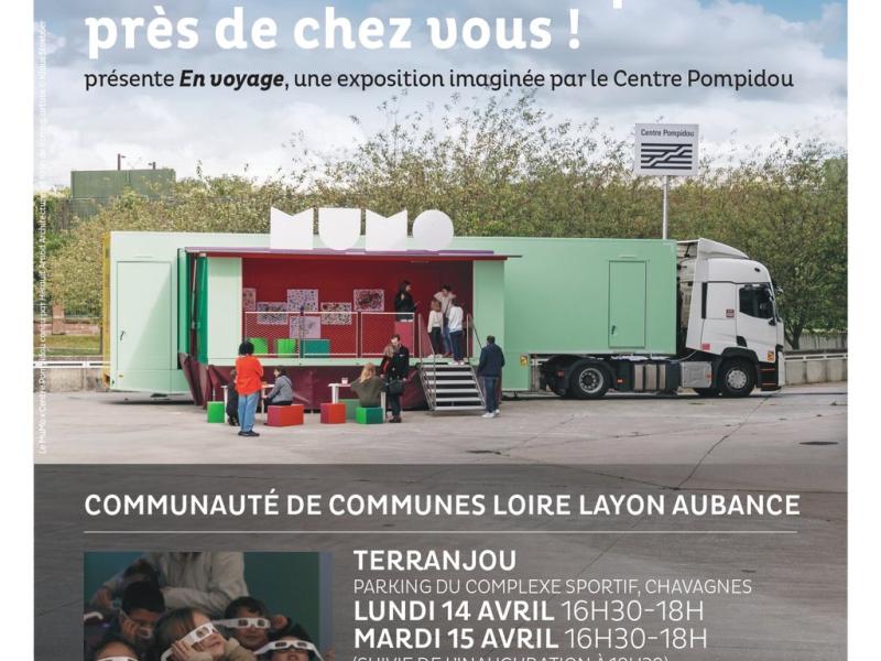 Un musée mobile d'art moderne et contemporain près de chez vous !