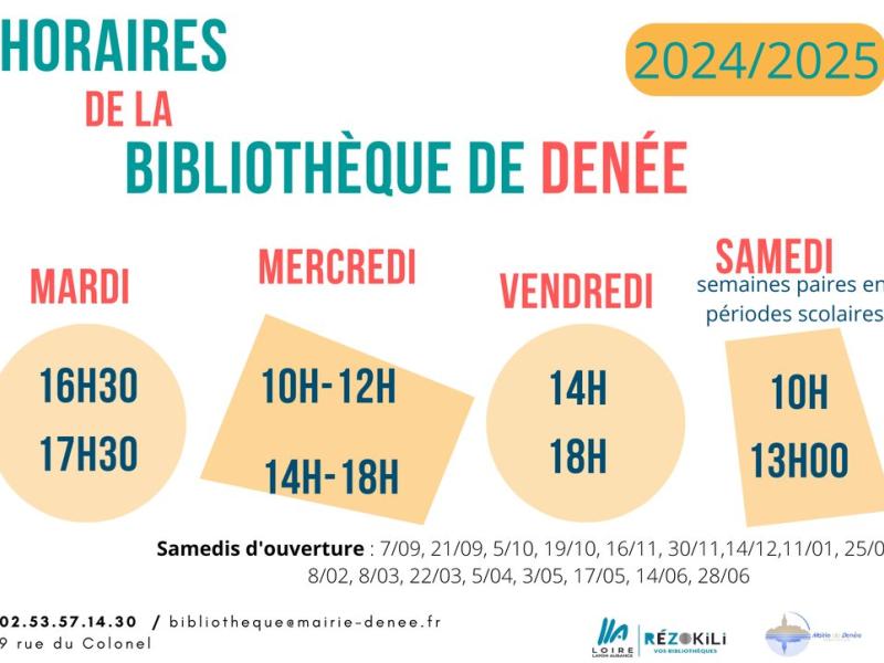 La bibliothèque reste ouverte pendant les vacances de printemps !