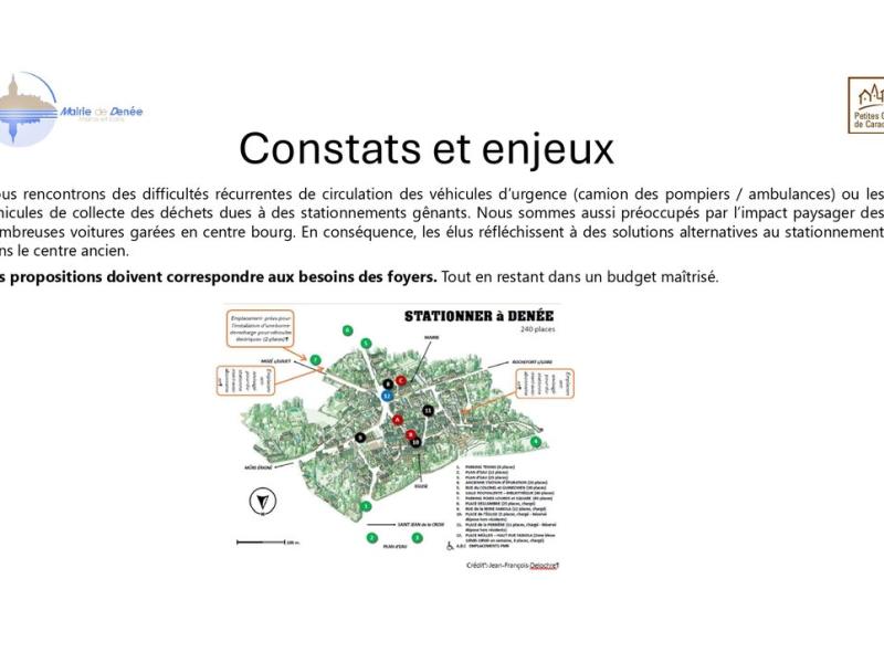 Retour sur l'enquête publique: Stationnement dans le vieux bourg