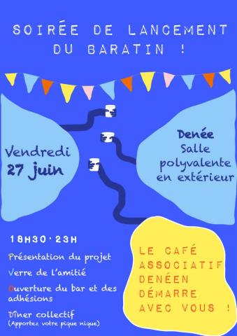 Lancement du café Le Baratin